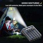 EnerMax Solar® – Cargador Portátil con Carga Dual USB y Solar