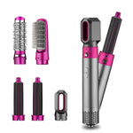 AirGlow Pro™ – Cepillo Secador Multifuncional 5 en 1 para un Cabello de Salón en Casa